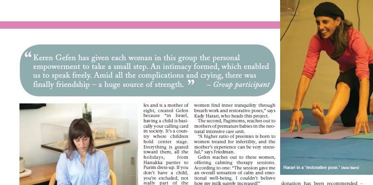 Excerpt from the Jerusalem Post In Jerusalem Article Nov 2015 Click here for full image article